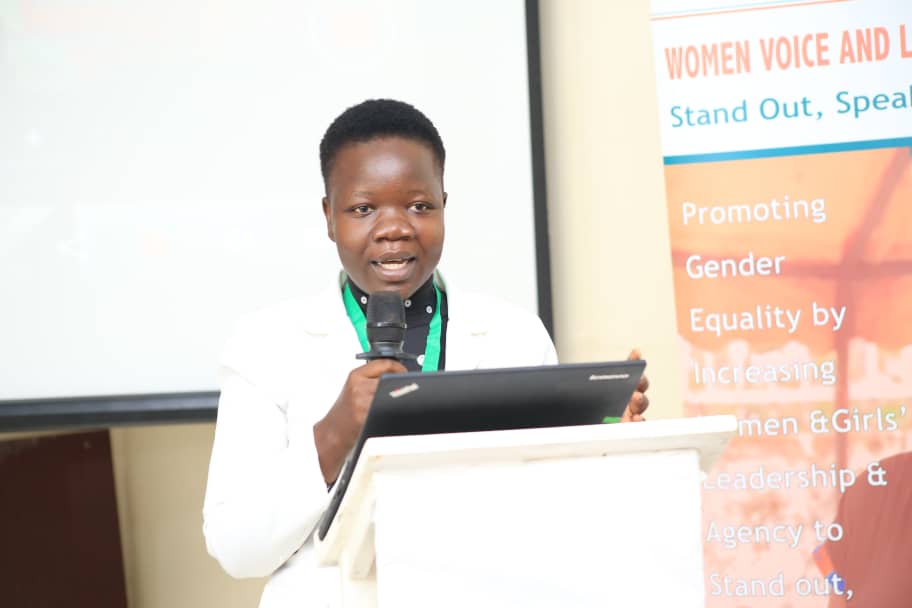 Christine Yokoko at SRHR Symposium